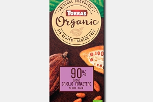 CHOCOLATE 90% CACAO TORRAS